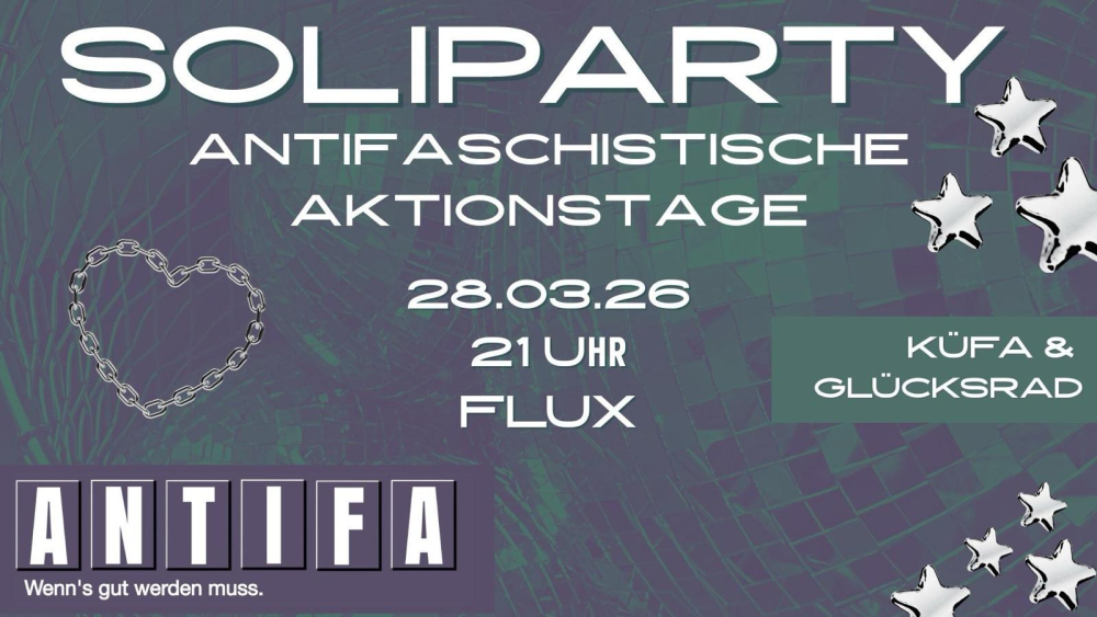 Soli-Party Antifaschistische Aktionstage 2026